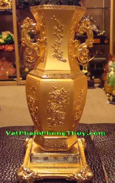 binh vang tai loc phong thuy Bình Tài Lộc   Ý nghĩa và cách sử dụng theo Phong Thủy