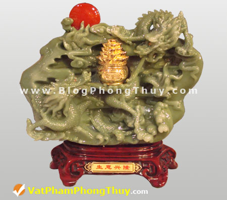 rong xanh om vang Rồng Xanh ( Thanh Long ), tác dụng phong thủy và cách sử dụng