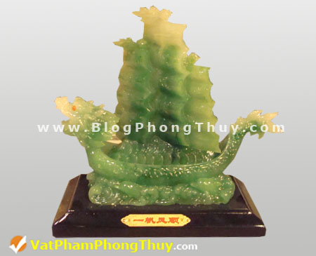 thuyen rong xanh doanh nhan Rồng Xanh ( Thanh Long ), tác dụng phong thủy và cách sử dụng