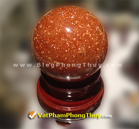 qua cau da kim sa aventurine Tính chất và tác dụng của 14 loại quả cầu đá quý phong thủy hiện nay