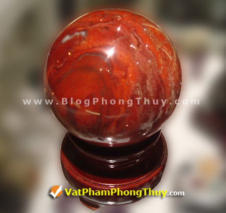 qua cau phong thuy da do bich jasper Tính chất và tác dụng của 14 loại quả cầu đá quý phong thủy hiện nay