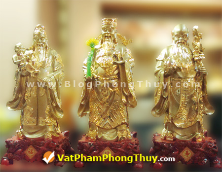 phuc loc tho vang b030 Ba vị Thần: Phúc Lộc Thọ