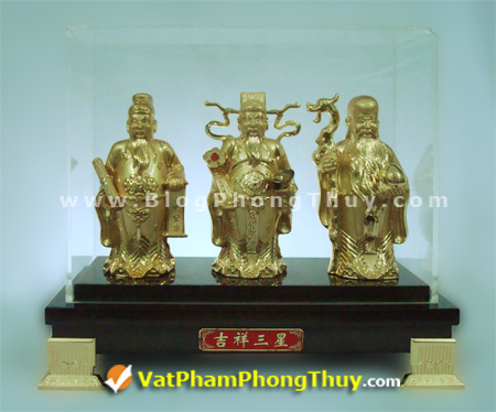 phuc loc tho vang j055 Ba vị Thần: Phúc Lộc Thọ