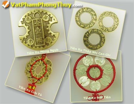 tien xu phong thuy Tiền xu phong thủy, vật phẩm giúp tăng tài lộc, chiêu tài hóa sát