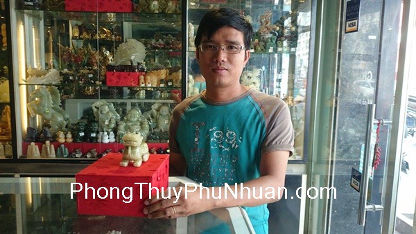 Anh Tiệp -Khách hàng mua Tỳ hưu bắc kinh xanh chuẩn BKX-S
