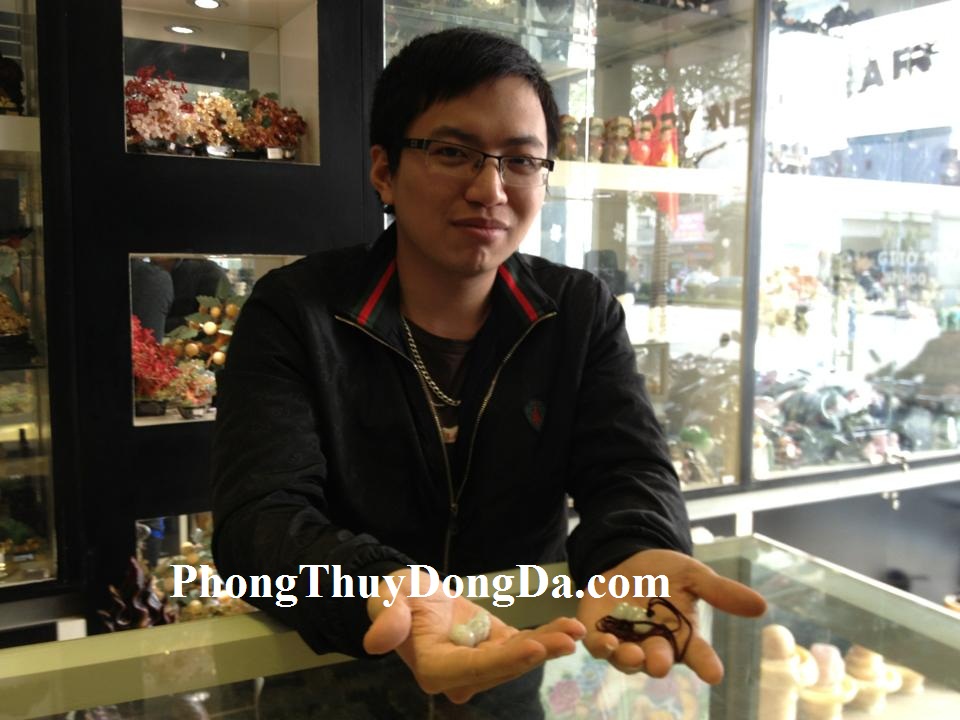 Anh Hưng - khách hàng mua tỳ hưu ngọc Phỉ Thúy S955