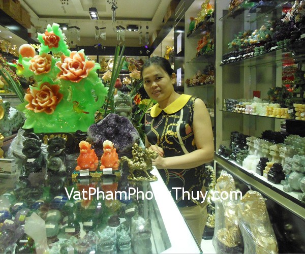 Chị Linh - khách hàng mua đồng tử cưỡi kỳ lân G222