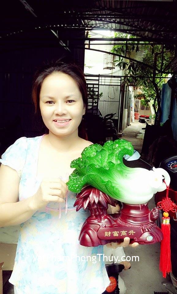 Chị Ly - khách hàng mua bắp cải tài phú cao thăng H188G