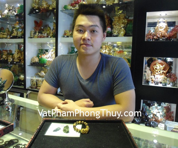 Anh Cường - khách hàng mua tỳ hưu ngọc Phỉ thúy và vòng tay tỳ hưu mắt mèo