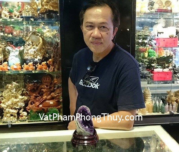Anh Neil Huỳnh - Khách hàng mua Bông thạch anh tím H089-4616