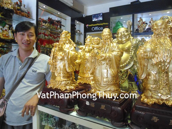 Anh Nhã - khách hàng mua bộ tam đa vàng lớn H234G