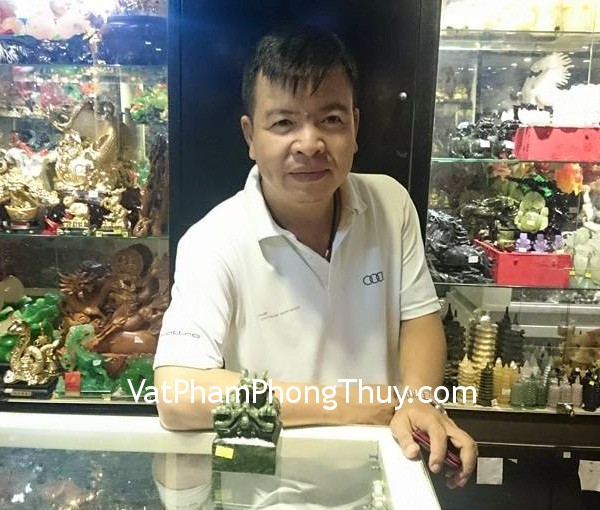 Anh Hùng - Khách hàng mua Ấn rồng lam ngọc H037