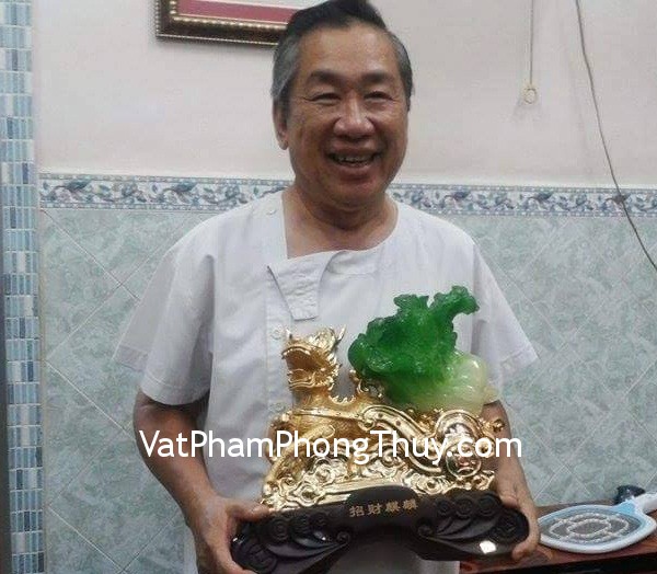Chú Minh - Khách hàng mua Kỳ lân kéo cải xanh E164