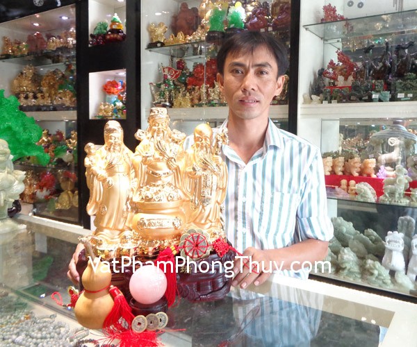 Anh Được - khách hàng mua Tam đa vàng H232G, Hồ lô tự nhiên CC2018, Quả cầu thạch anh hồng HM154-S4-953, Quả cầu thạch anh hồng HM154-S4-969, Xâu tiền thắt hoa mai 10 xu CC1129, Tiền xu Càn long CC2008