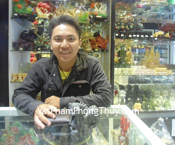 Anh Tuấn -khách hàng mua tỳ hưu bắc kinh đen trung BKD-M