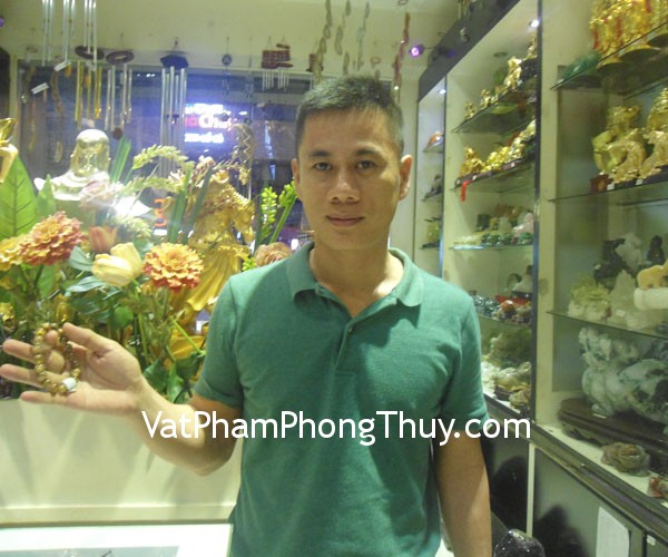 Anh Nguyên - khách hàng mua chuỗi thạch anh tóc vàng S5106-10877