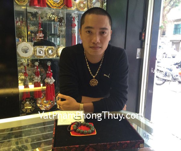 Anh Minh- khách hàng mua vòng tay ngọc Phỉ Thúy S966-s2-14030 và vòng tay thạch anh tím S5156-s2-1460