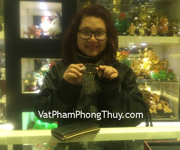 Chị Lan- khách hàng mua vòng tay đá mắt mèo S6098