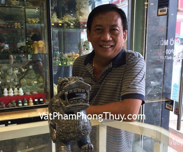 Chú Hàng - Khách hàng mua Tỳ hưu Bắc kinh đen khủng BKD_L