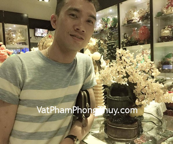 Anh Lợi - khách hàng mua cây tài lộc phong thủy luân KC036