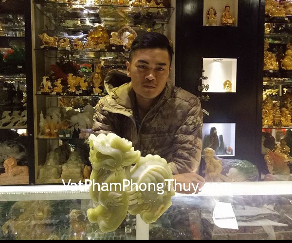 Anh Phong - khách hàng mua tượng Tỳ Hưu Bắc Kinh BKX-L