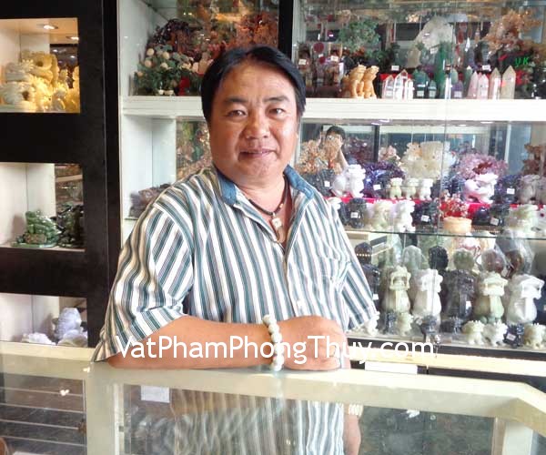 Anh Nhơn - khách hàng mua Chuỗi Phỉ thúy xanh nhạt S6259
