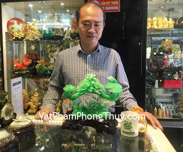 Anh Kỳ- Khách hàng mua Gậy như ý hoa mẫu đơn G117A
