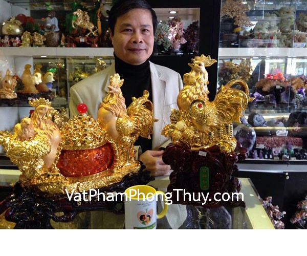 Chú Tường -khách hàng mua tượng gà G002A và G031A