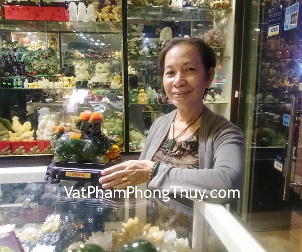 Chị Thanh - Khách hàng mua tỳ hưu xanh G164A