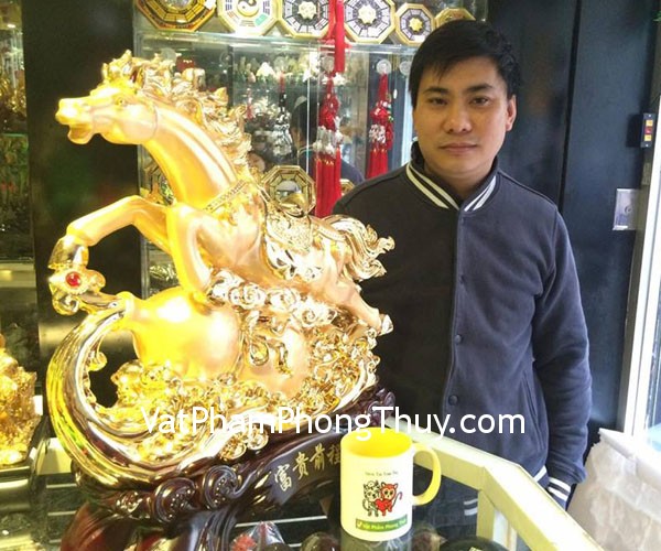 Anh Đức Anh- khách hàng mua ngựa vàng trên hồ lô G114A