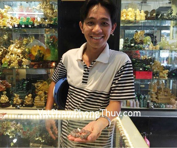 Anh Long - Khách hàng mua Chuỗi thạch anh tóc đen S6221