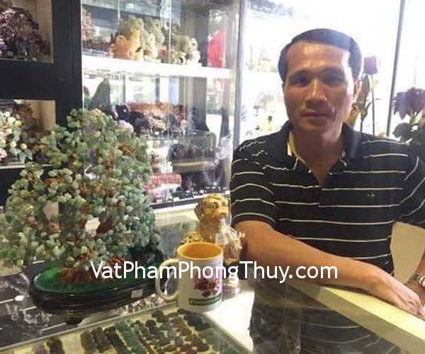 Anh Phúc - khách hàng mua cây tài lộc đông linh KC015 và tượng chó vàng H407G