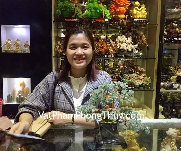 Chị Dung - khách hàng mua cây tài lộc ngọc đông linh KC020
