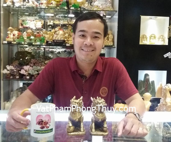 Anh Thành- khách hàng mua kỳ lân đồng D220, mặt tam hợp tỵ- dậu- sửu hắc ngà S2024