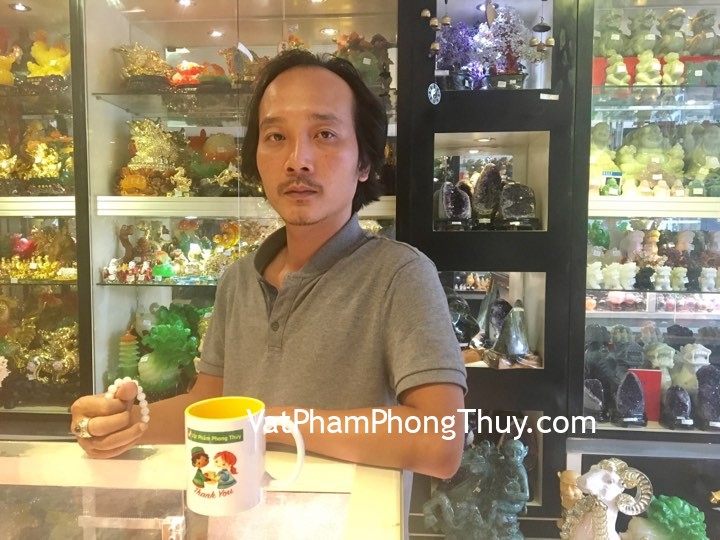 Anh Nghị - khách hàng mua chuỗi đá mặt trăng A+ S6358-S5-3003