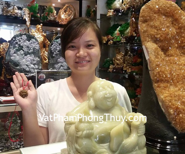 Chị Thanh Mỹ-khách hàng mua mặt hổ phù đá mắt mèo S6073