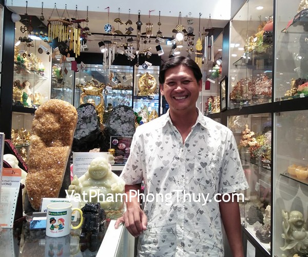Anh Lâm-khách hàng mua tỳ hưu bắc kinh đen trung BKD-M