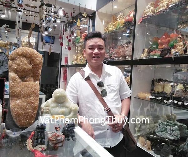 Anh Duy- khách hàng mua tỳ hưu bắc kinh đen chuẩn BKD-S và thiềm thừ ngọc hoàng long tam thể TT-HL-S4-5072