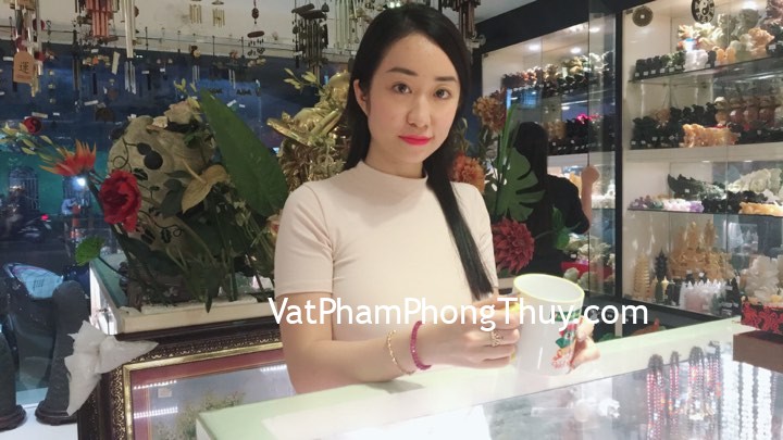 Chị An - khách hàng mua vòng tay Ruby S6162-S5-10573