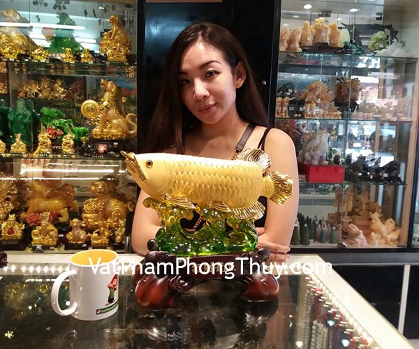 Chị Trúc - Khách hàng mua Cá Kim Long lướt sóng xanh C094A