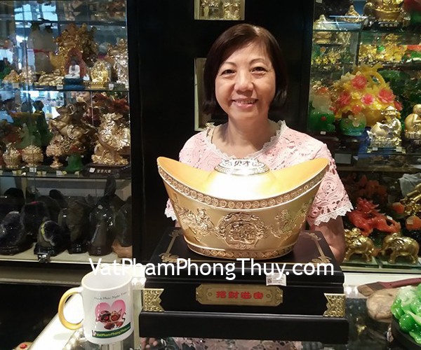 Cô Hạnh - Khách mua Kim nguyên bảo lớn H465G