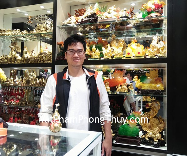 Anh Dũng- khách hàng mua hồ lô đồng trơn trung D207