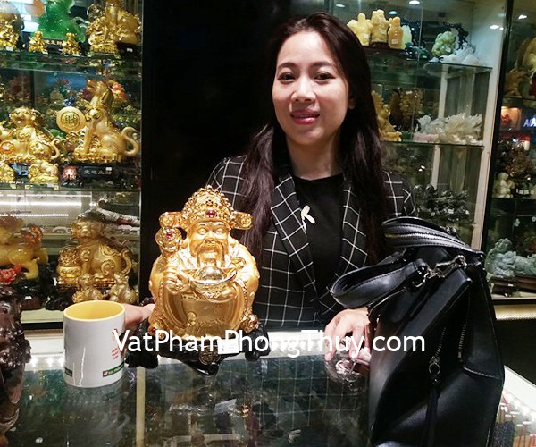 Chị Vân - Khách hàng mua Quả  cầu thạch anh trắng GM148-1320
