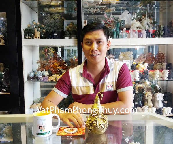 Anh Dương - khách hàng mua Hồ lô bát tiên D205, Chuỗi mẫu đơn phỉ thúy S6265