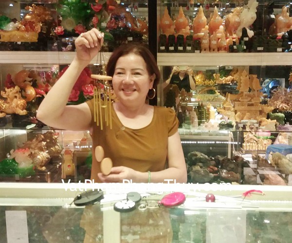 Chị Bé - khách hàng mua Chuông gió CG1242, Chuông gió CG1248, Chuông gió CG1238