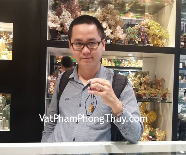 Anh Thế - khách hàng mua Mặt 12 giáp mắt mèo lớn-Dần