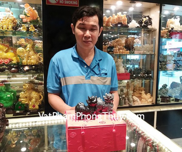 Anh Hiếu - Khách hàng mua Tỳ hưu bắc kinh đen chuẩn BKD-S