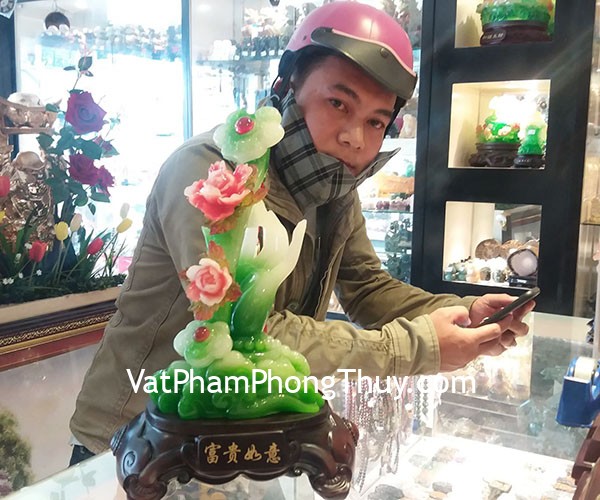 Anh Nam - khách hàng mua gậy như ý trên tay phật C179A