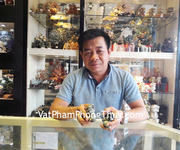 Anh Thạnh - khách hàng mua Tỳ hưu ngọc Phỉ thúy THT32