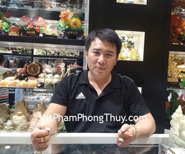 Anh Thành - khách hàng mua chuỗi thạch anh tóc vàng Uruguay S6663